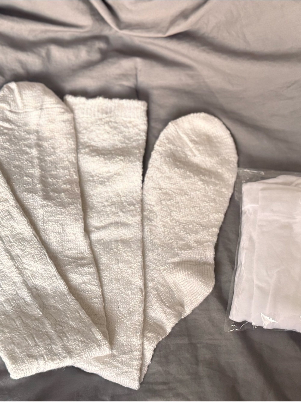 White socks